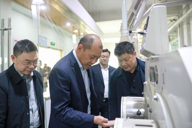 省粮食和物资储备局来常调研粮食工作