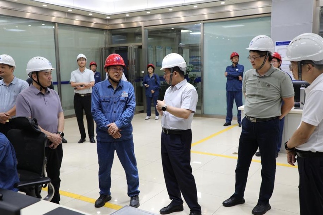 省发展改革委副主任汤吉鸿一行来常调研能源与重点项目建设